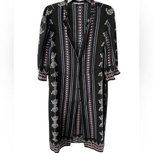 Black Kimono or Pool Coverup